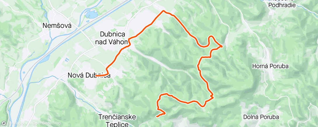 Map of the activity, Afternoon Ride