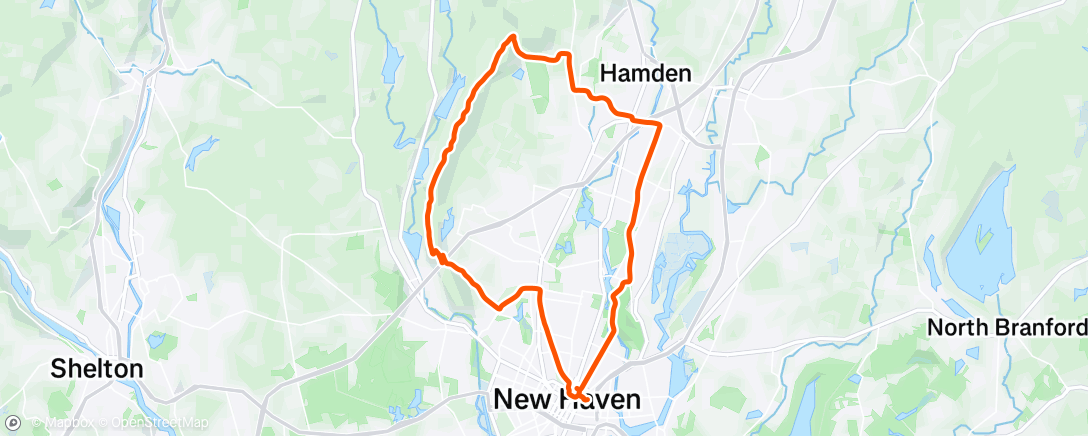 Map of the activity, Gestressten Fuß spazieren fahren