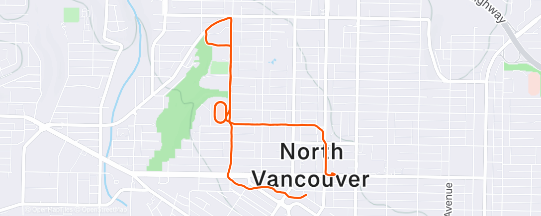Map of the activity, Santa Fen Ice Rink