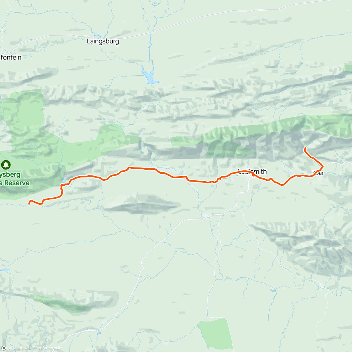 Map of the activity, To Seweweekspoort 🤩