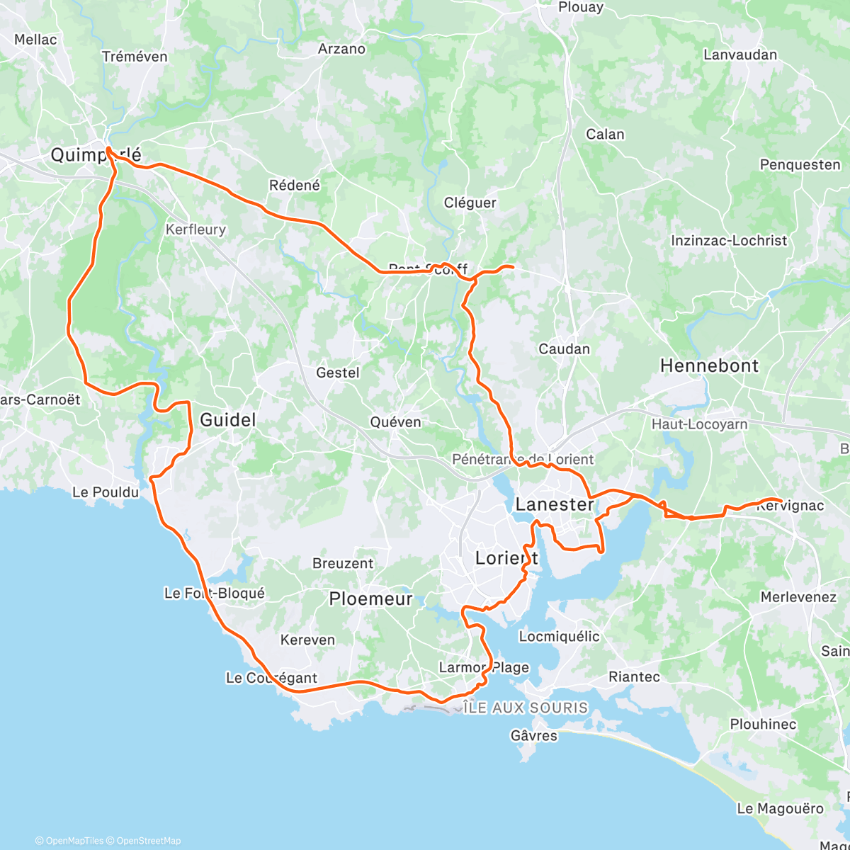 Mapa da atividade, Premier ride de 2026 avec Pierre booby et Fabio