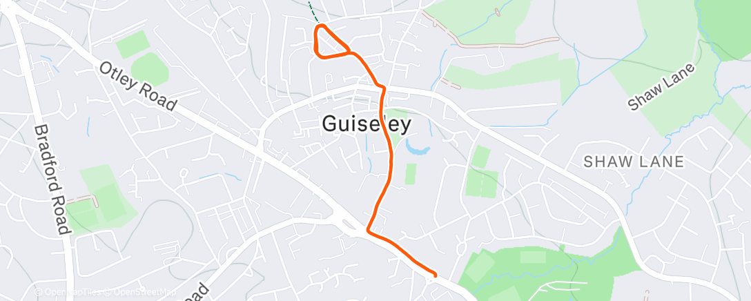 Map of the activity, Warm up