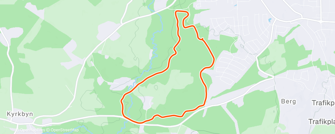 Mappa dell'attività Afternoon Nordic Ski