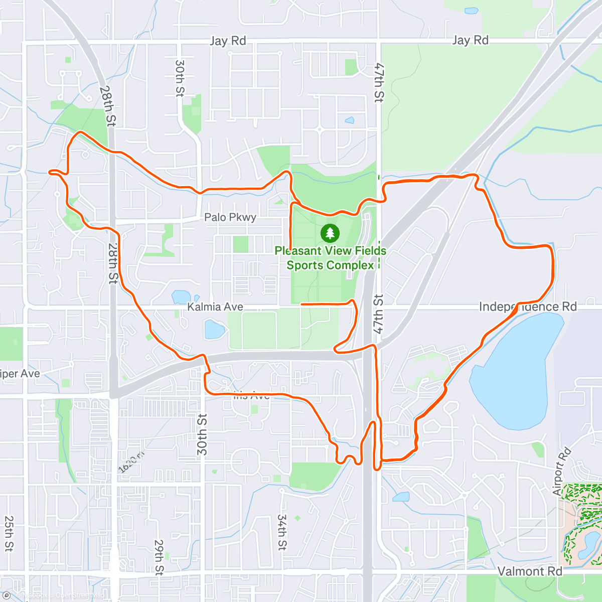 Map of the activity, Run crew 🩷