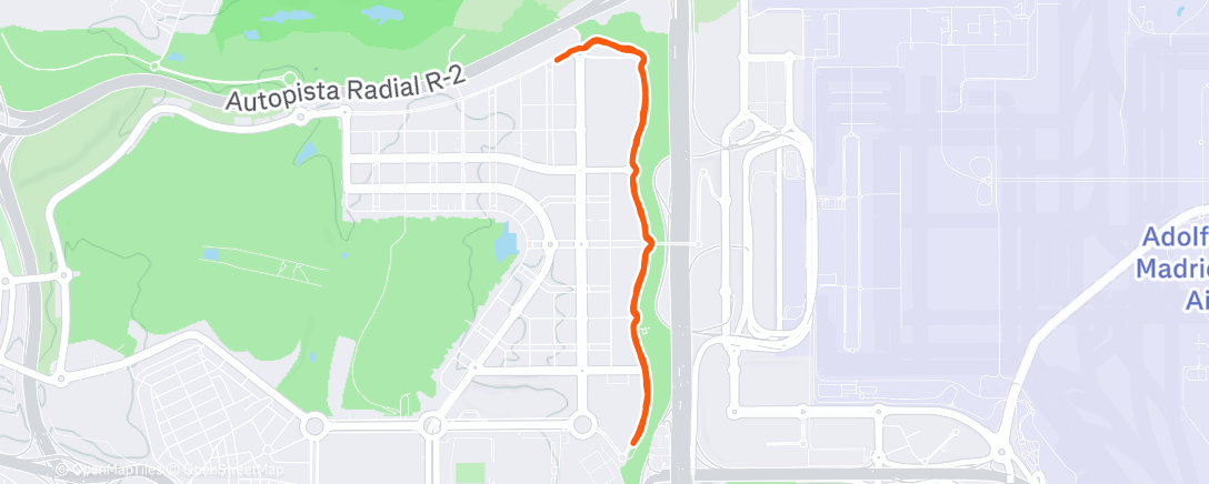 Map of the activity, 🏃🏻