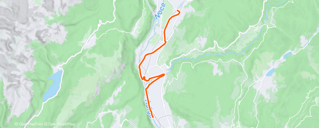 Map of the activity, Afternoon Ride