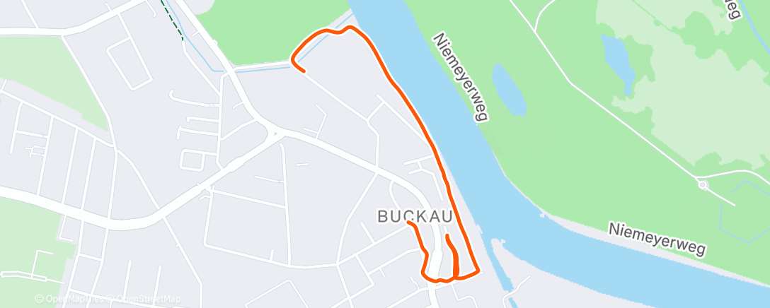 Map of the activity, Feiertags-Erkältungs-Walk