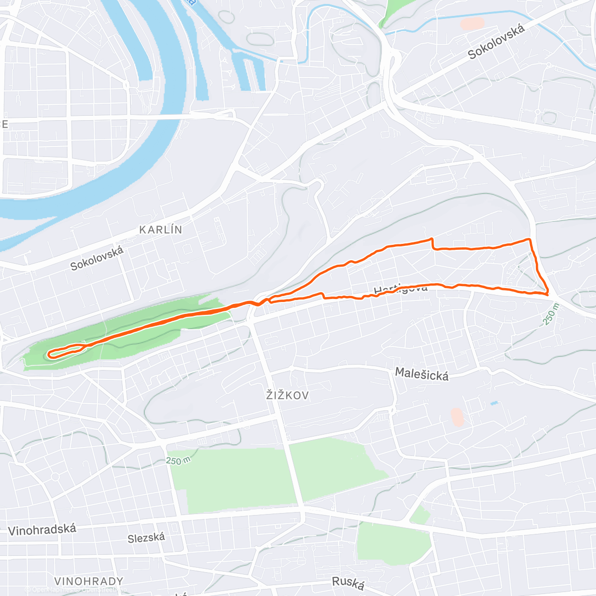 Map of the activity, Na promenádu ☀️