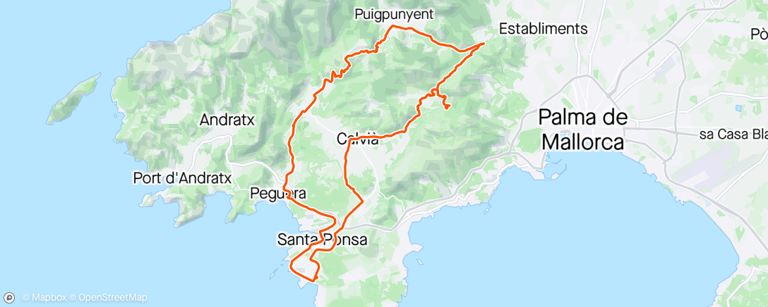 Map of the activity, Mallorca 2 #3