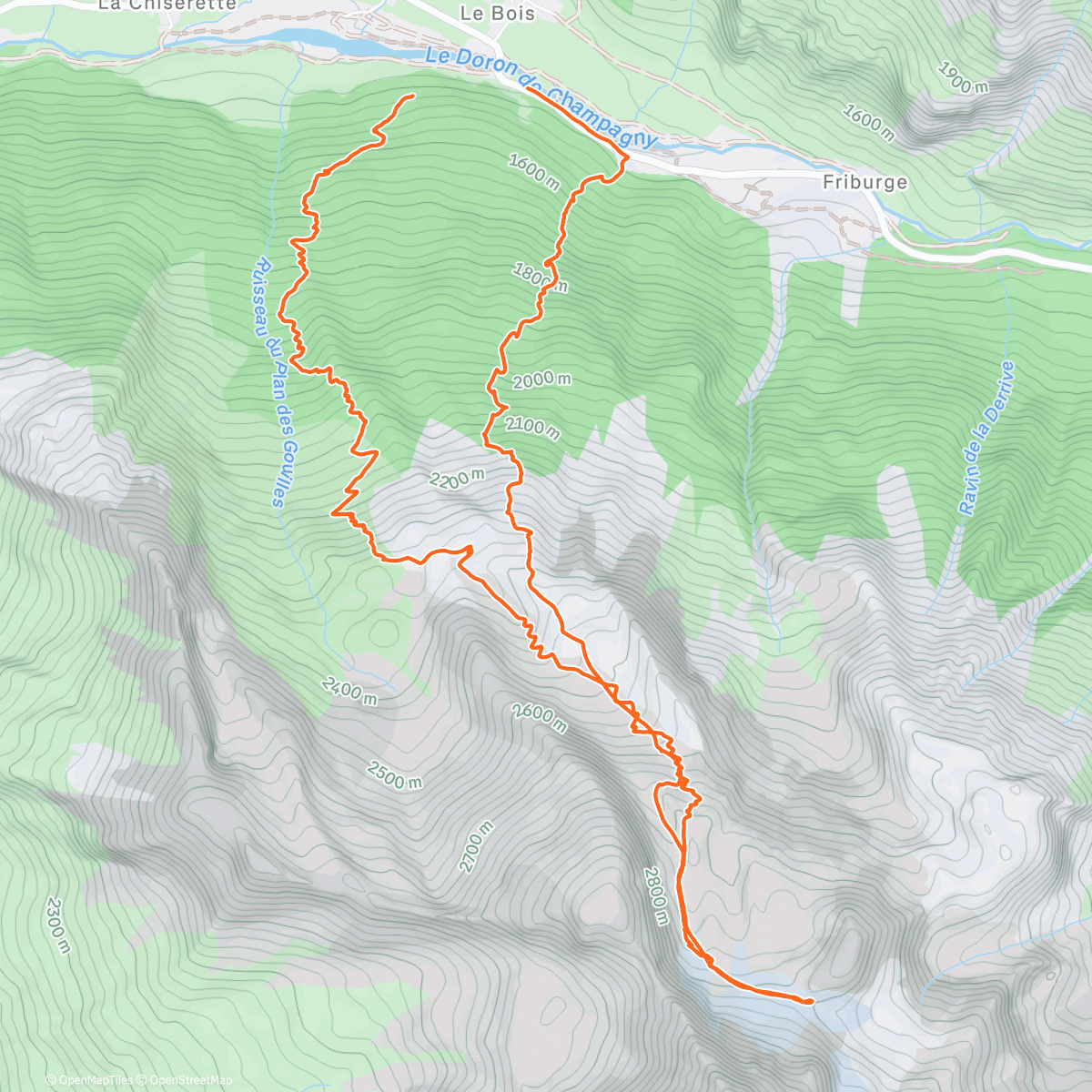 Map of the activity, ❇️ Sous le grand Bec ❇️