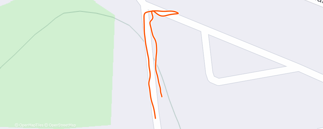 Map of the activity, Morning Walk