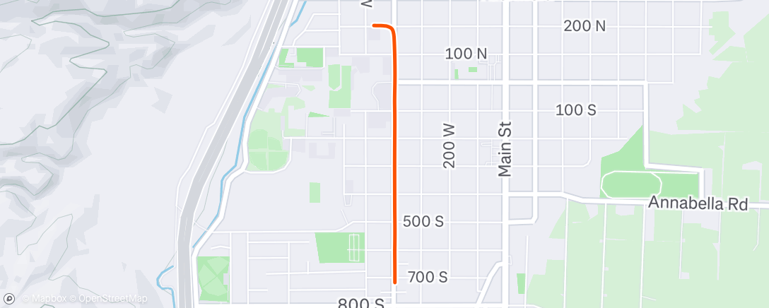 Map of the activity, Commute Home