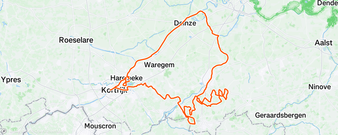 Map of the activity, Recon E3