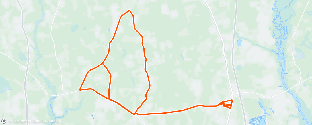 Map of the activity, Brick bike