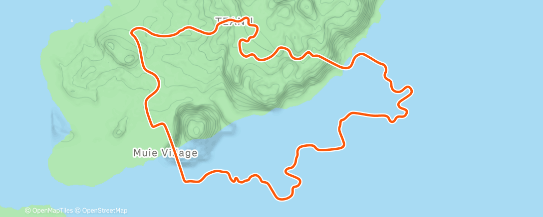 Map of the activity, Zwift - Tick Tock in Watopia