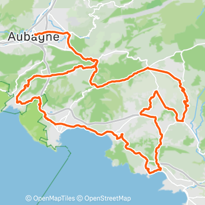 Bedoule/cassis/bandol/palunds/beausset | 109.9 km Mountain Biking Trail ...