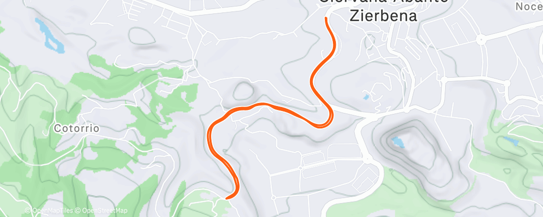 Map of the activity, Otros 8k 🏃‍♂️