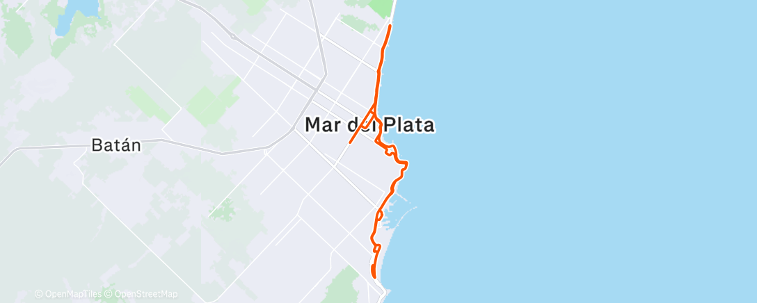 Map of the activity, 25