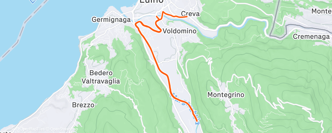 Map of the activity, 🌧️☁️🏃🏼‍♀️🏃🏻