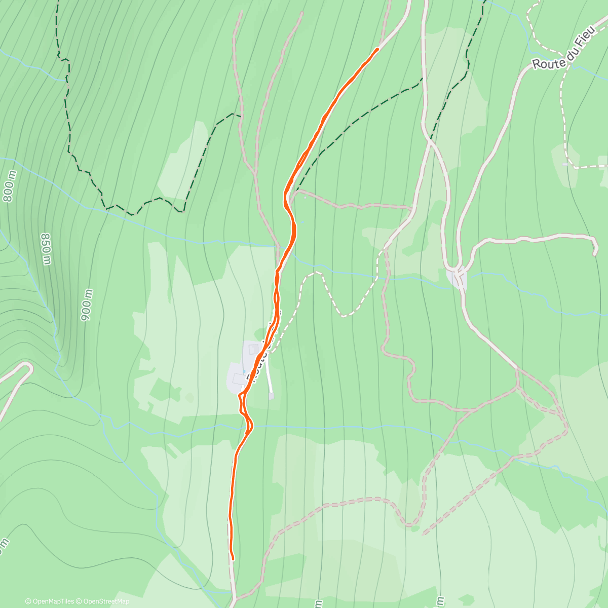 Map of the activity, Au dessus les nuages...avec Pompon🤩