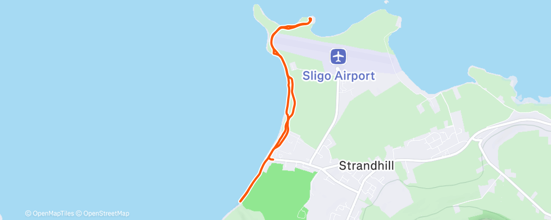 Карта физической активности (Afternoon Walk)