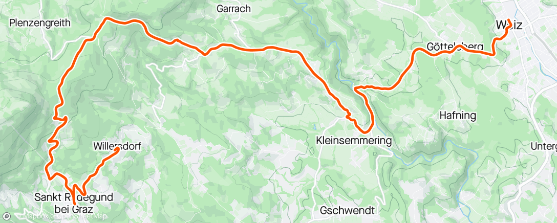 Карта физической активности (RnH24 24 - Schöcklkreuz w/ N.)