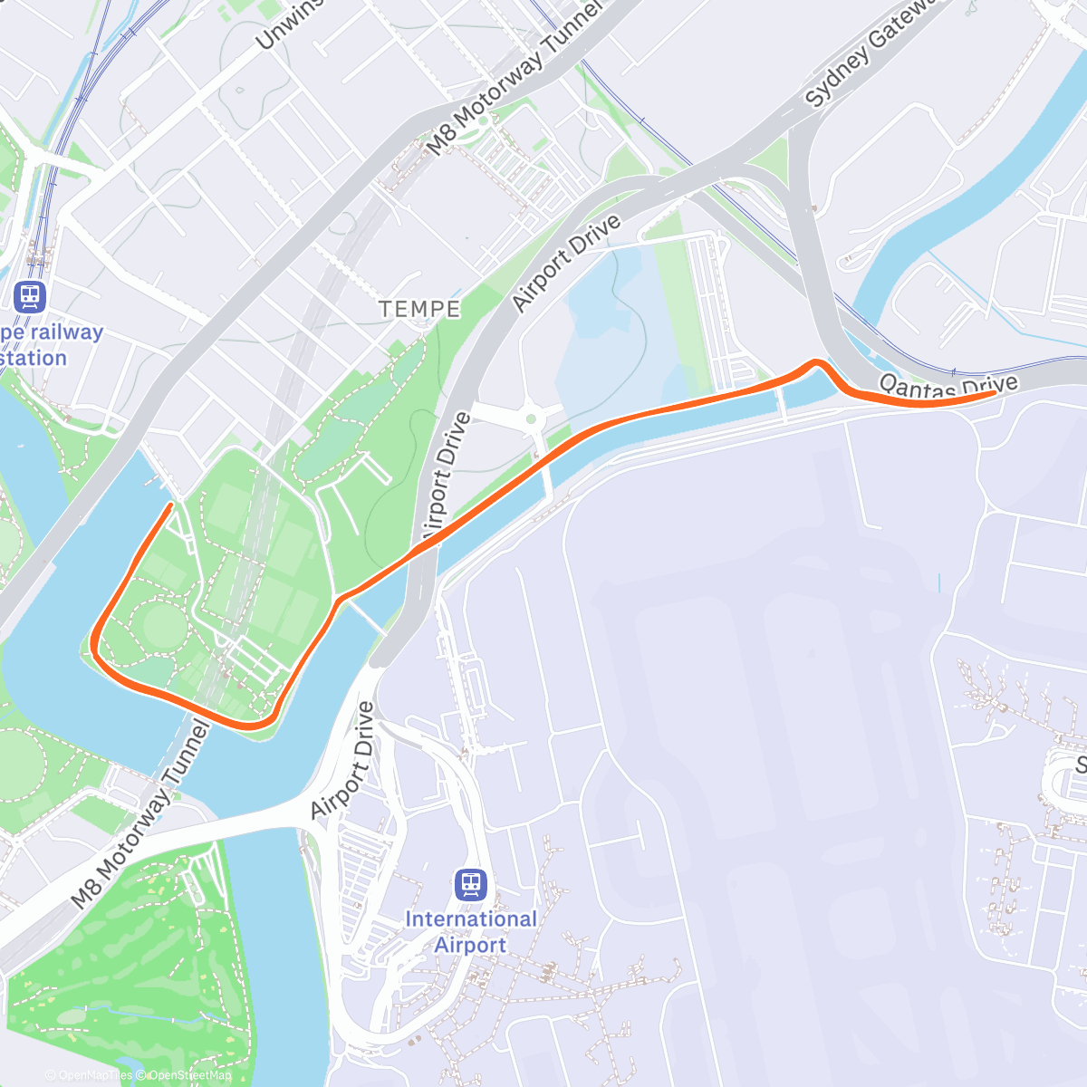 Map of the activity, WCRC