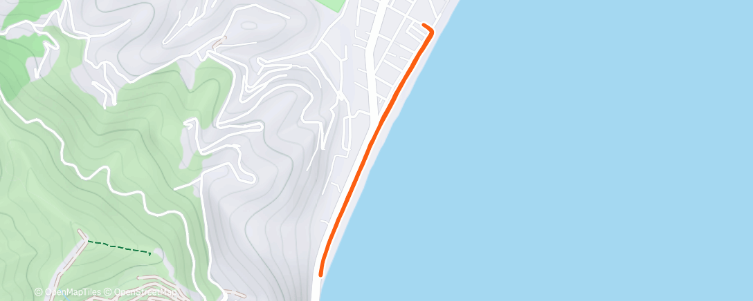 Map of the activity, Easy test Vomero Plus