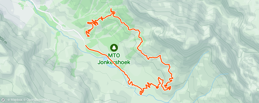 Map of the activity, Jonkers dream hour