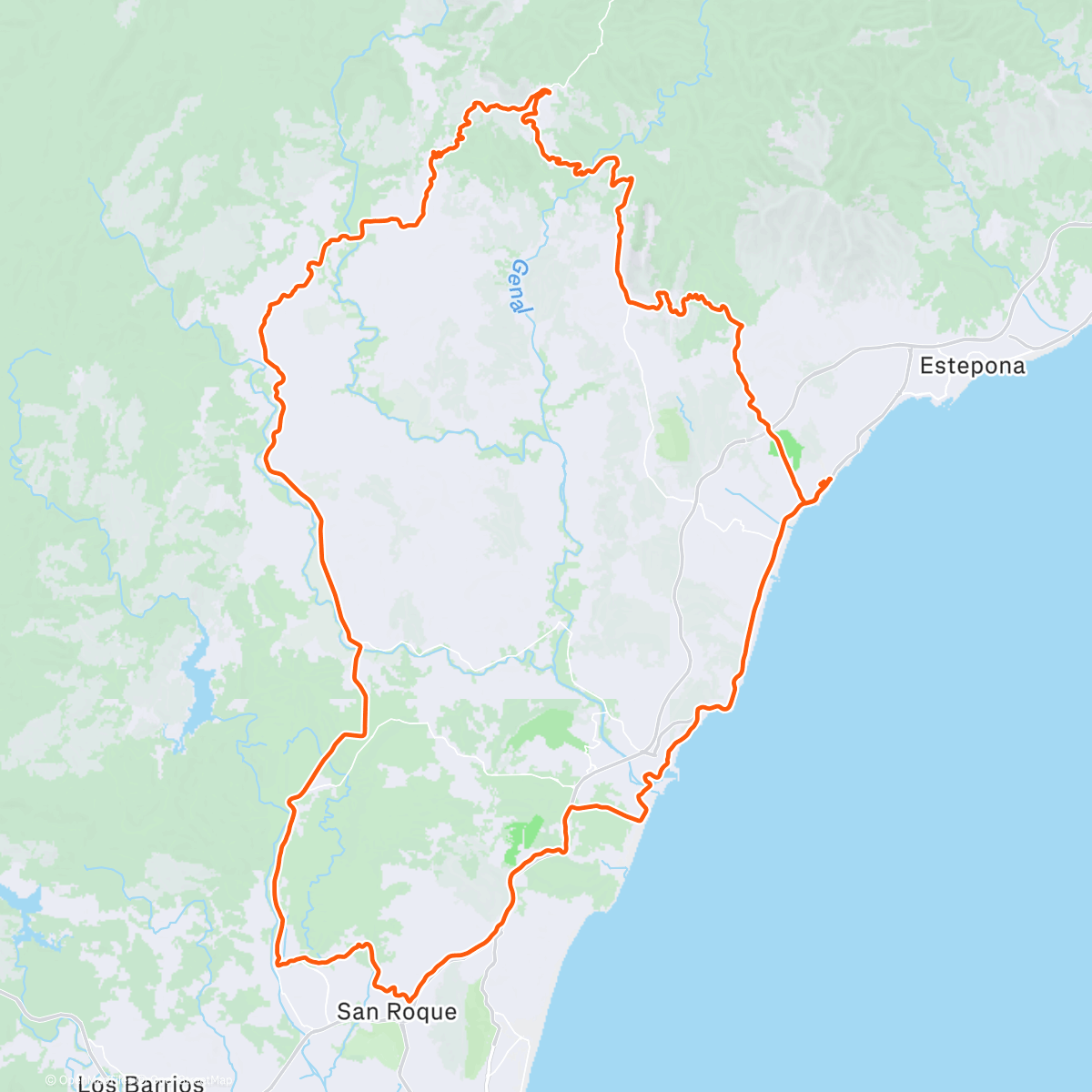 Map of the activity, ☀ Morning Ride