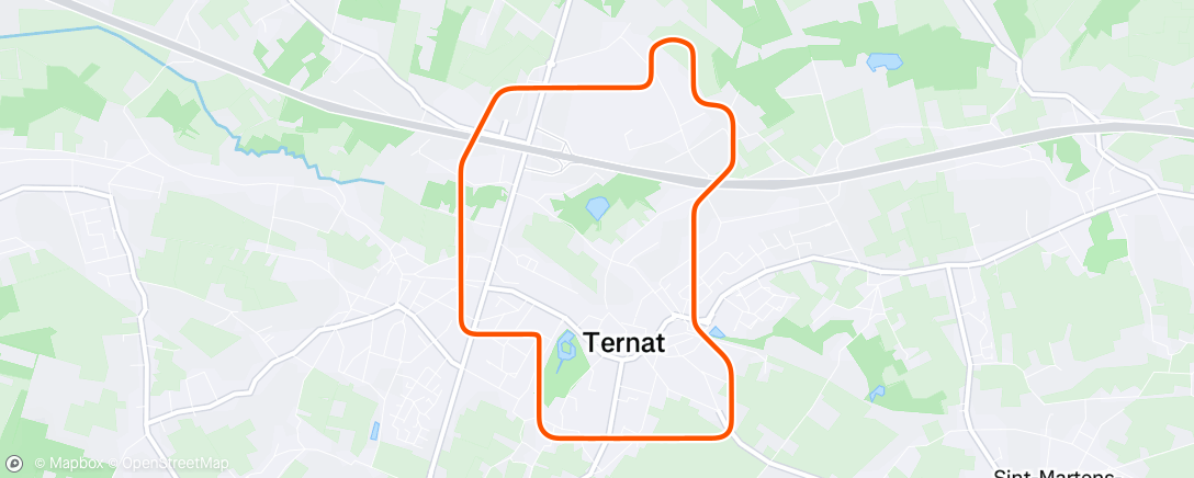 Map of the activity, MyWhoosh ITT League
