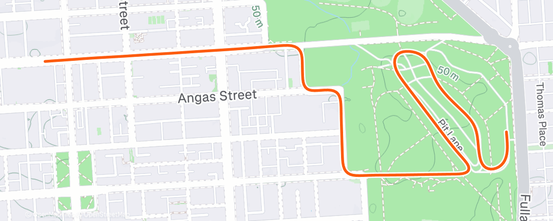 Map of the activity, TDU Prologue 🇦🇺