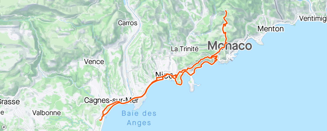 Mapa de la actividad, Le bout du tunnel
