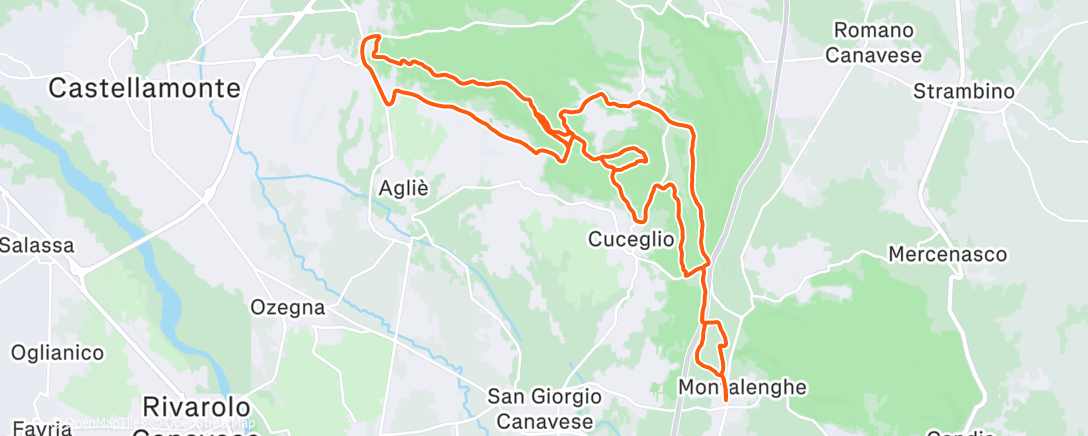 Карта физической активности (mtb😎)