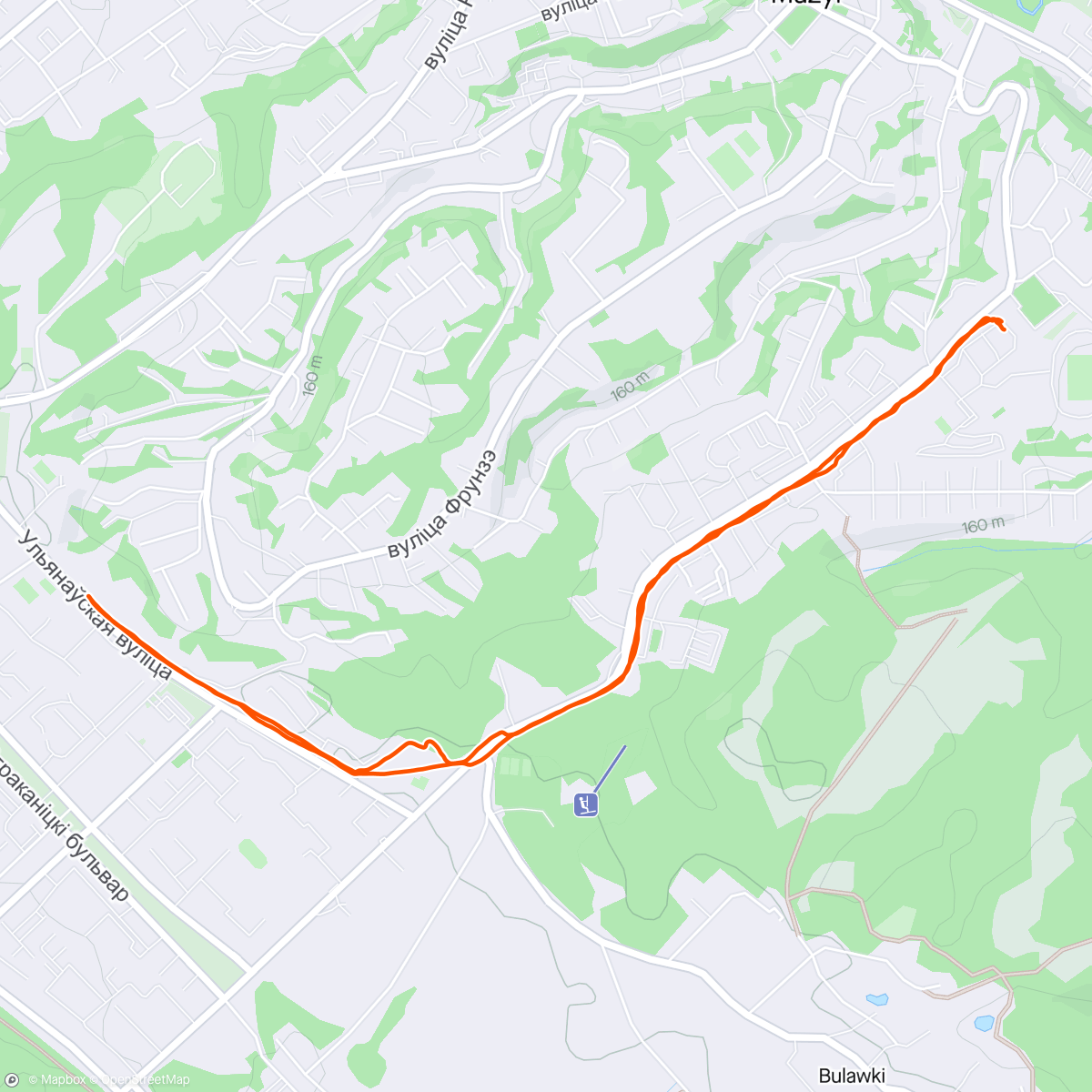 Map of the activity, Baza