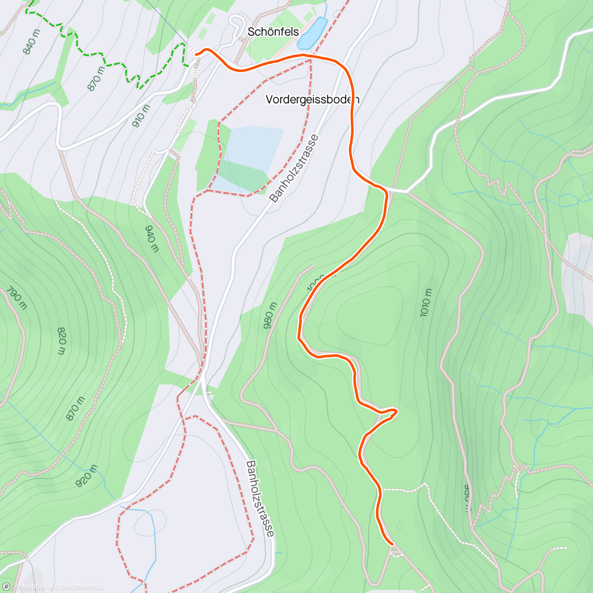 Map of the activity, After-Lunch-zur-Zugerbergstation-Wanderung