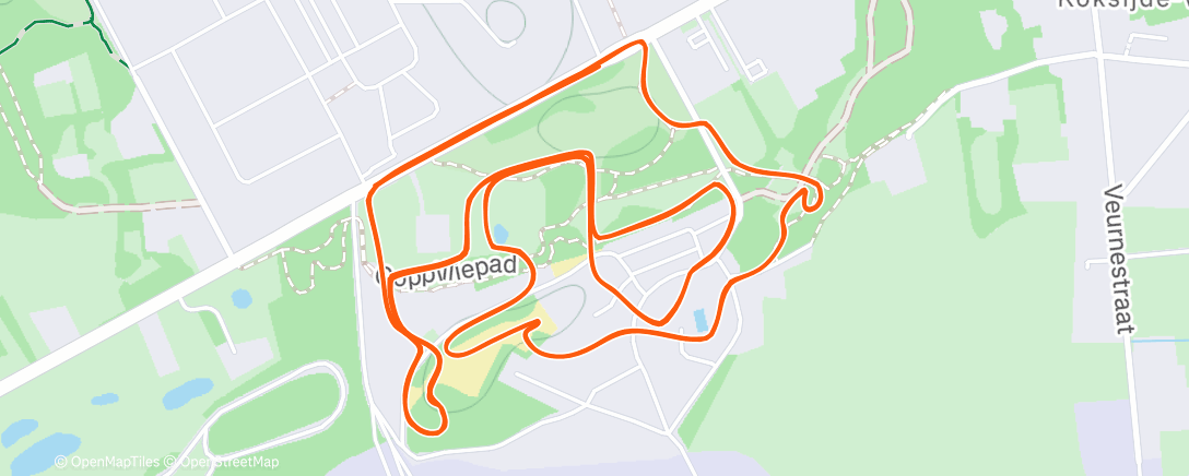 Map of the activity, CDM Coxyde 🥰