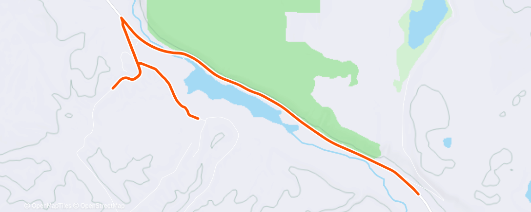 アクティビティ「First workout back up ⬆️」の地図