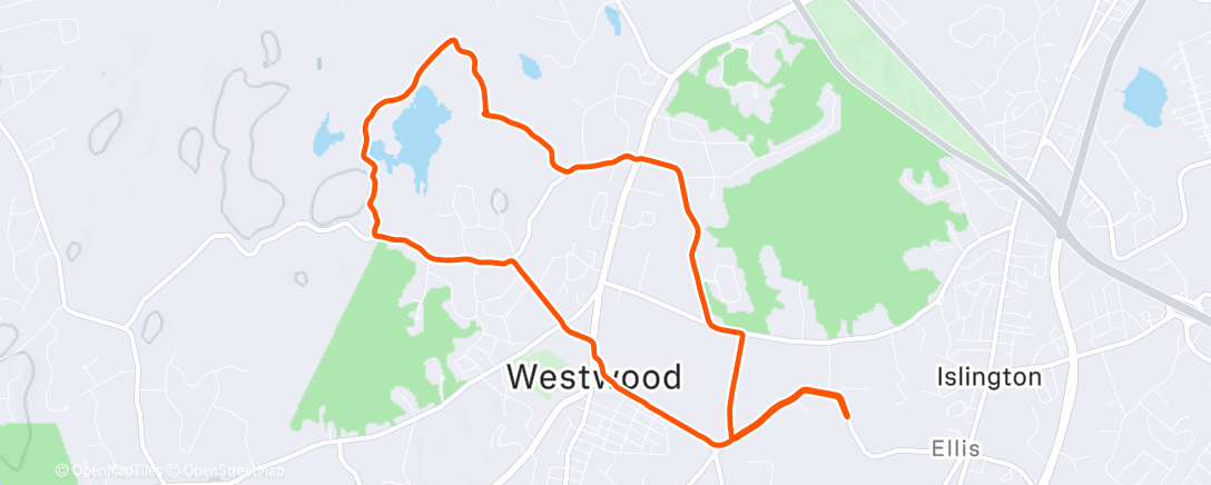 Carte de l'activité Hale road with Quinn