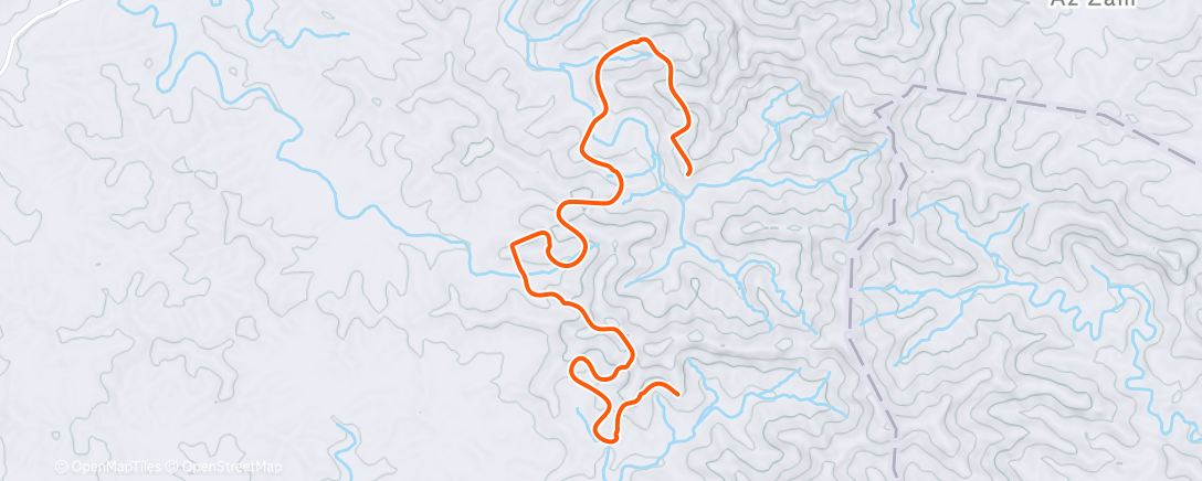 Map of the activity, Night Ride | Nomad Trail