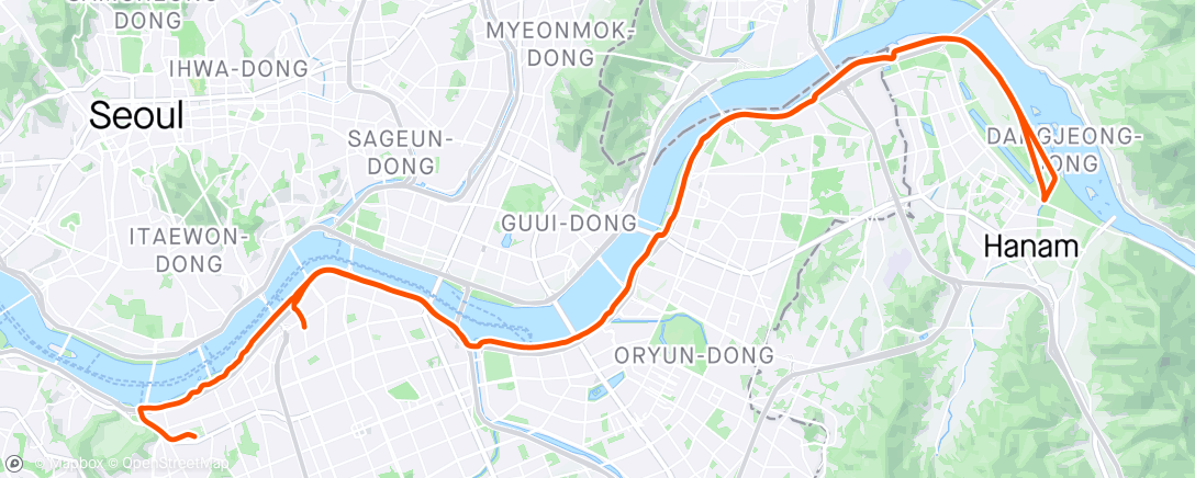 Map of the activity, RideOmata @ 04.21.24 1:11PM