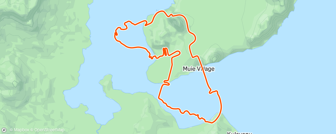 Map of the activity, Zwift - TT efforts in Watopia