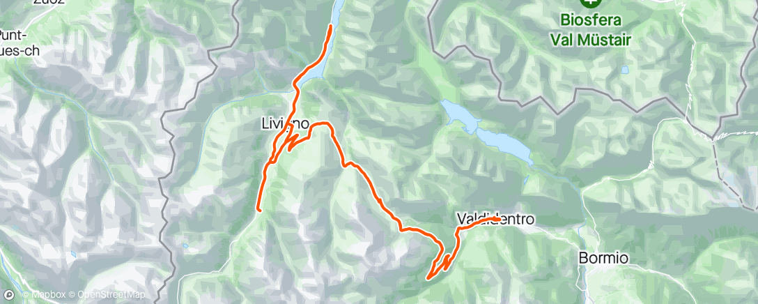 Karte der Aktivität „Livigno 6”