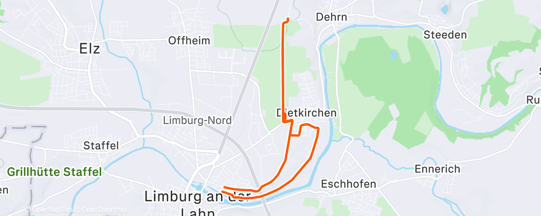 Map of the activity, VBL morgen💨🏁