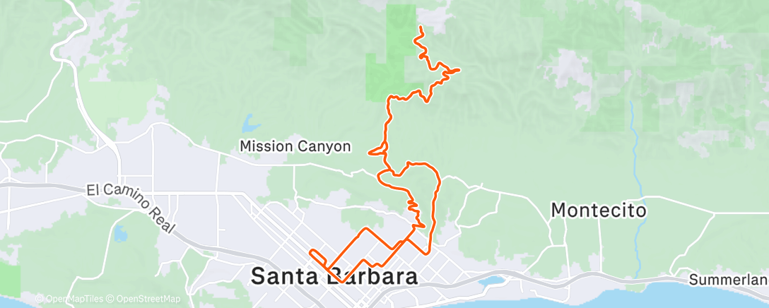 Map of the activity, Gibraltar attempt