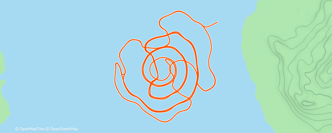 Map of the activity, Zwift - Garmin UNBOUND Gravel Training Plan | Recipe for Grit on Whole Lotta Lava in Watopia