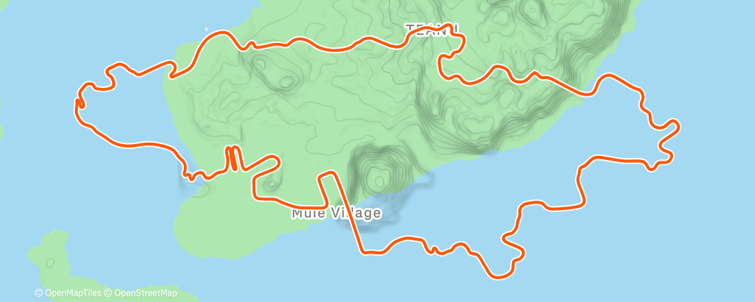 Peta aktivitas, Zwift - Group Ride: EVO CC Vamos! [3.5-4w/kg avg] (B) on Watopia's Waistband in Watopia