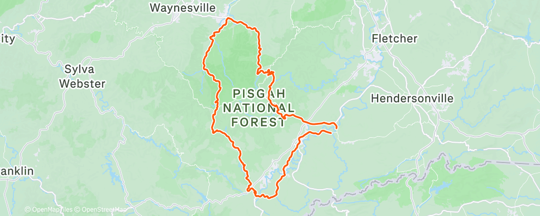 Map of the activity, Back at er
