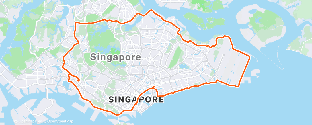 Map of the activity, First RI in nearly two years