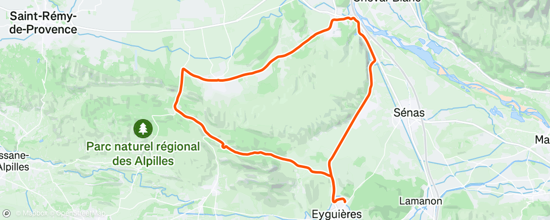 Carte de l'activité